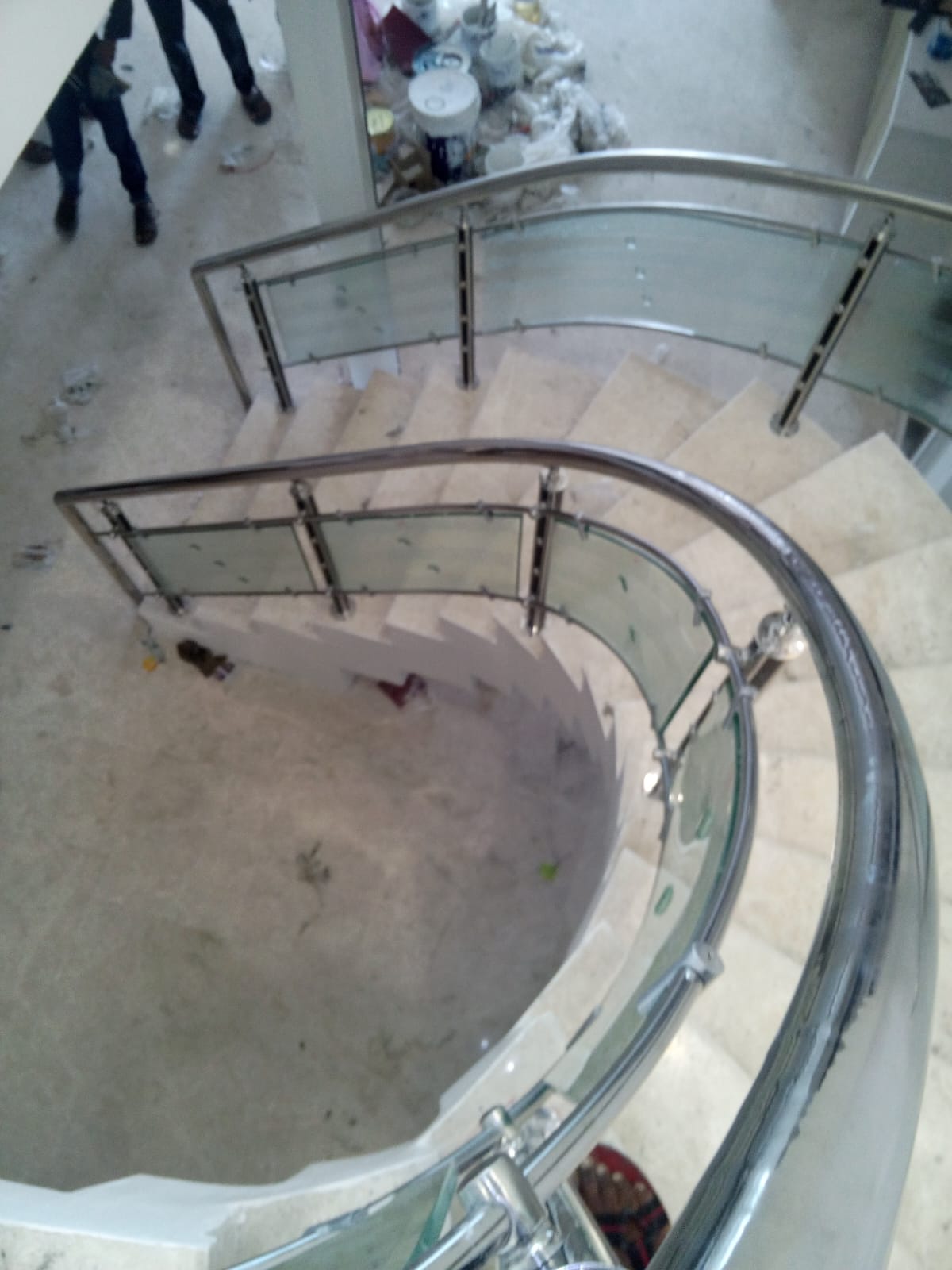 Stainless steel staircase railing Mahabubnagar