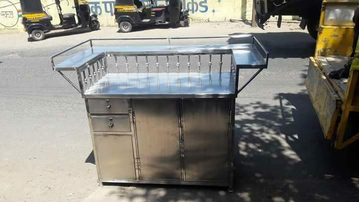 Stainless steel furniture fabrication