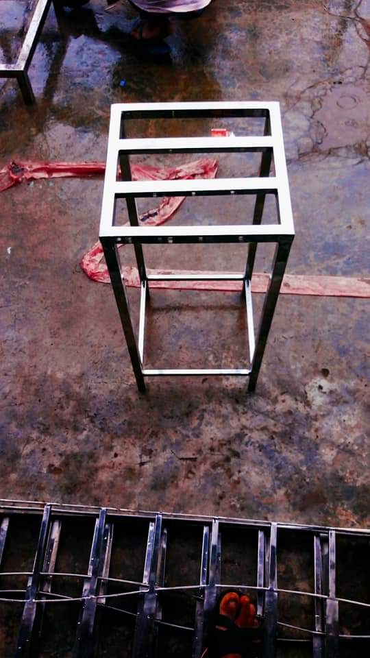Custom steel furniture design