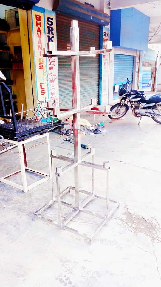 Stainless steel furniture fabrication